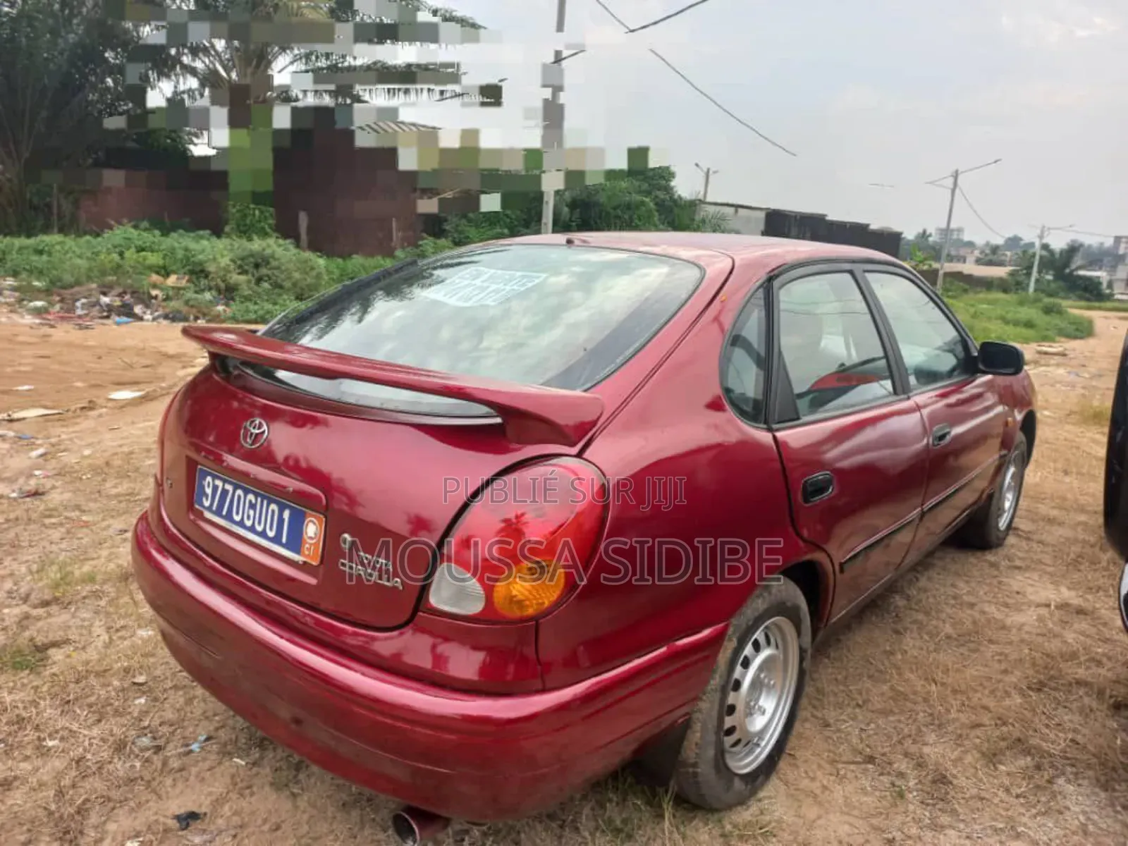 Toyota Corolla 1.4 Sedan 2002 Rouge