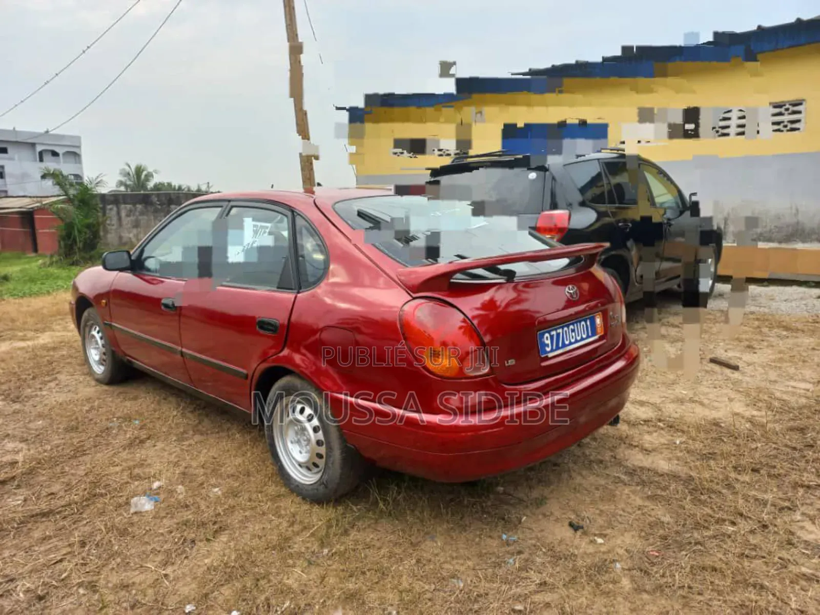 Toyota Corolla 1.4 Sedan 2002 Rouge