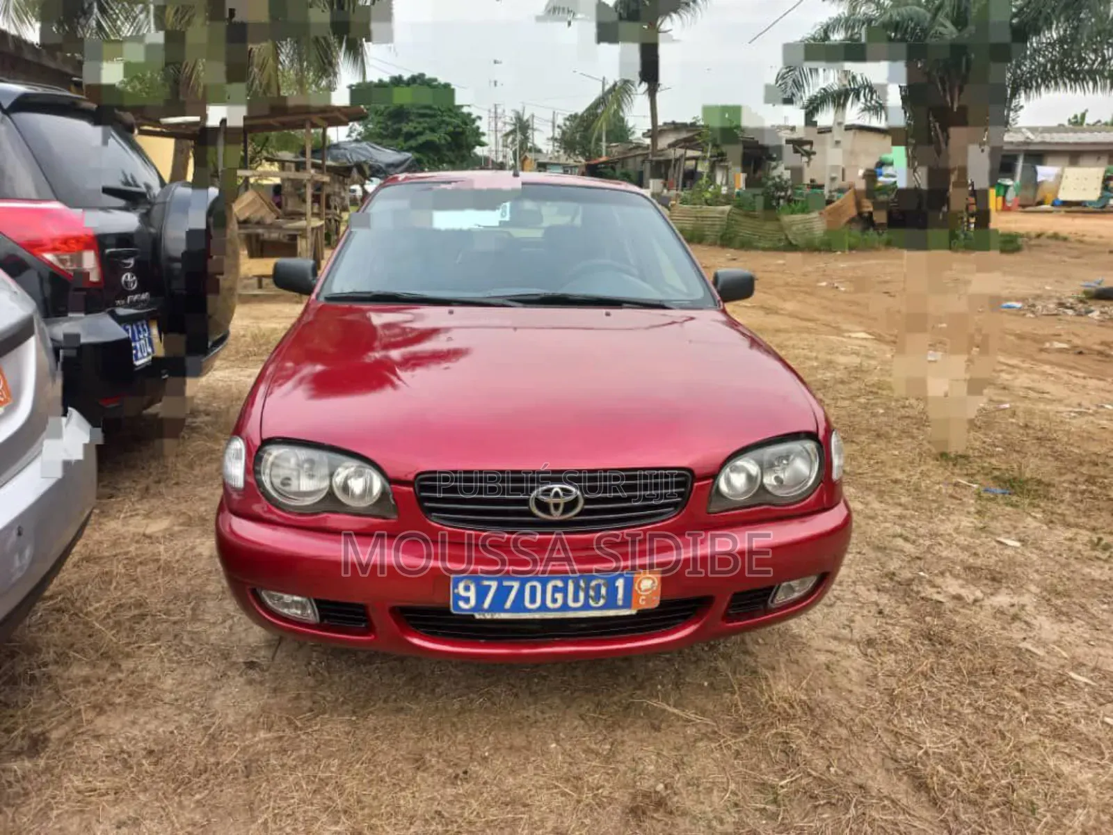 Toyota Corolla 1.4 Sedan 2002 Rouge