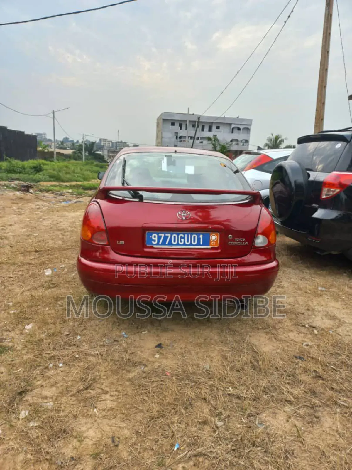 Toyota Corolla 1.4 Sedan 2002 Rouge