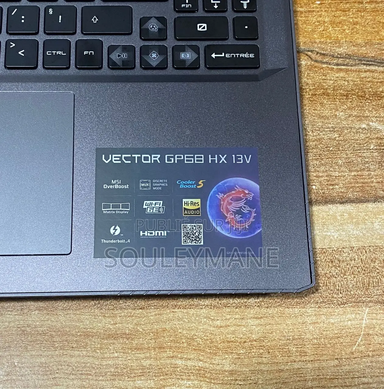 New MSI Vector GP68 HX 13V 32GB Intel Core I9 SSD 1T