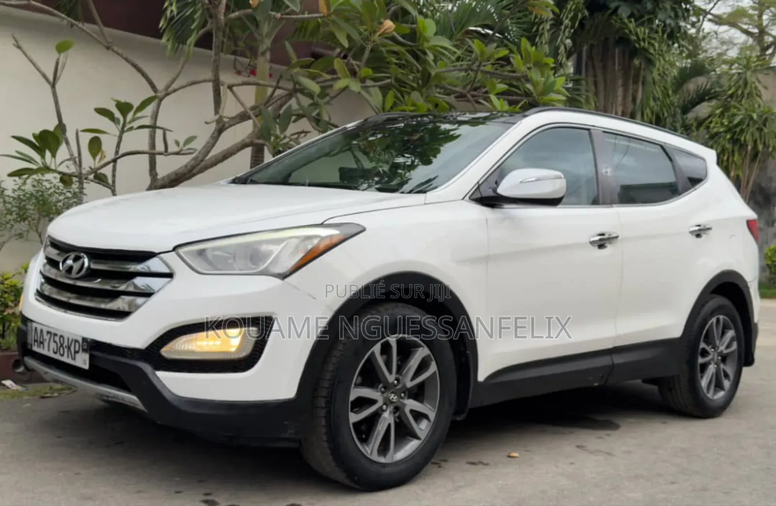 Hyundai Santa Fe 2013 Blanc