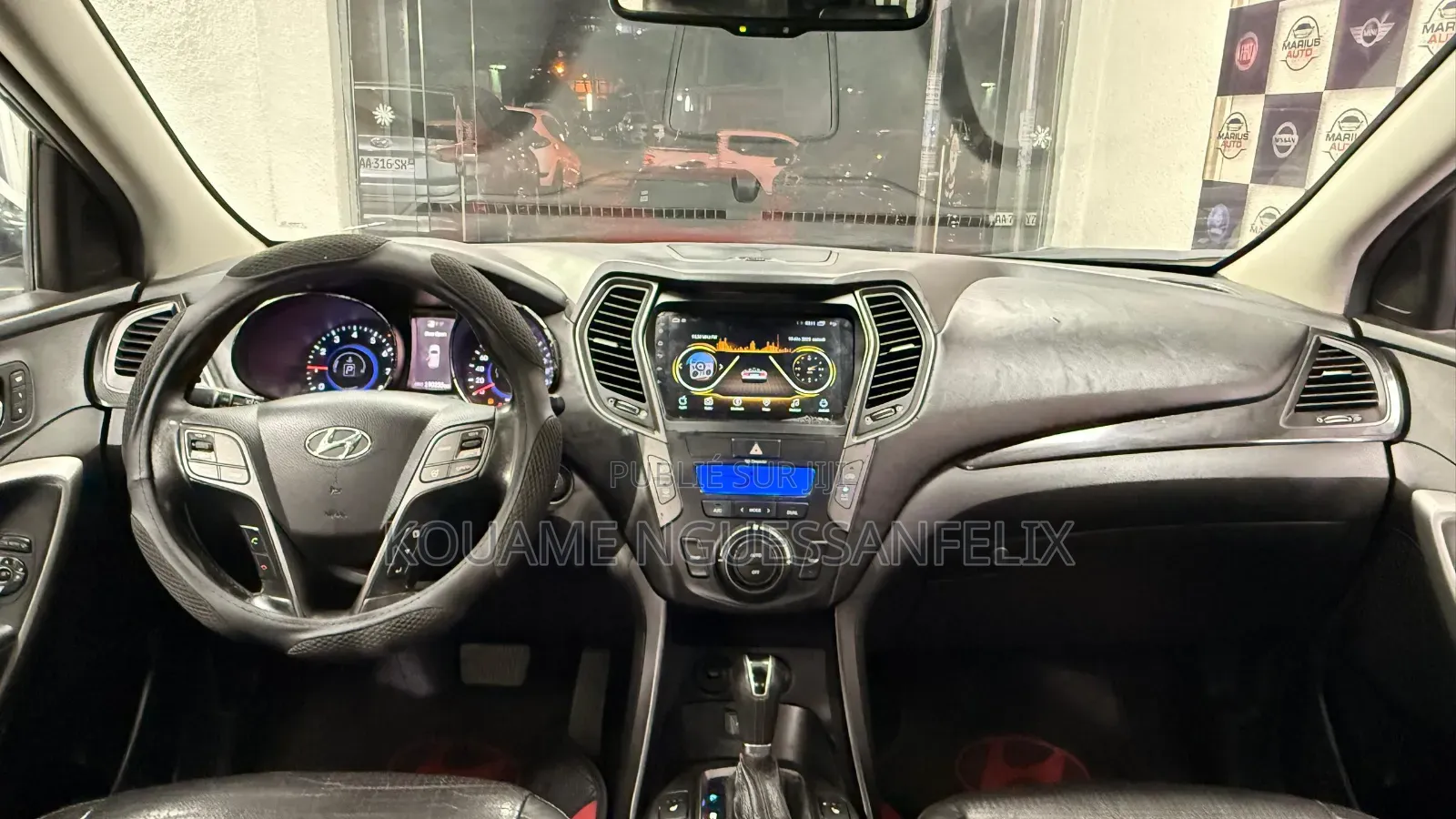 Hyundai Santa Fe 2013 Blanc