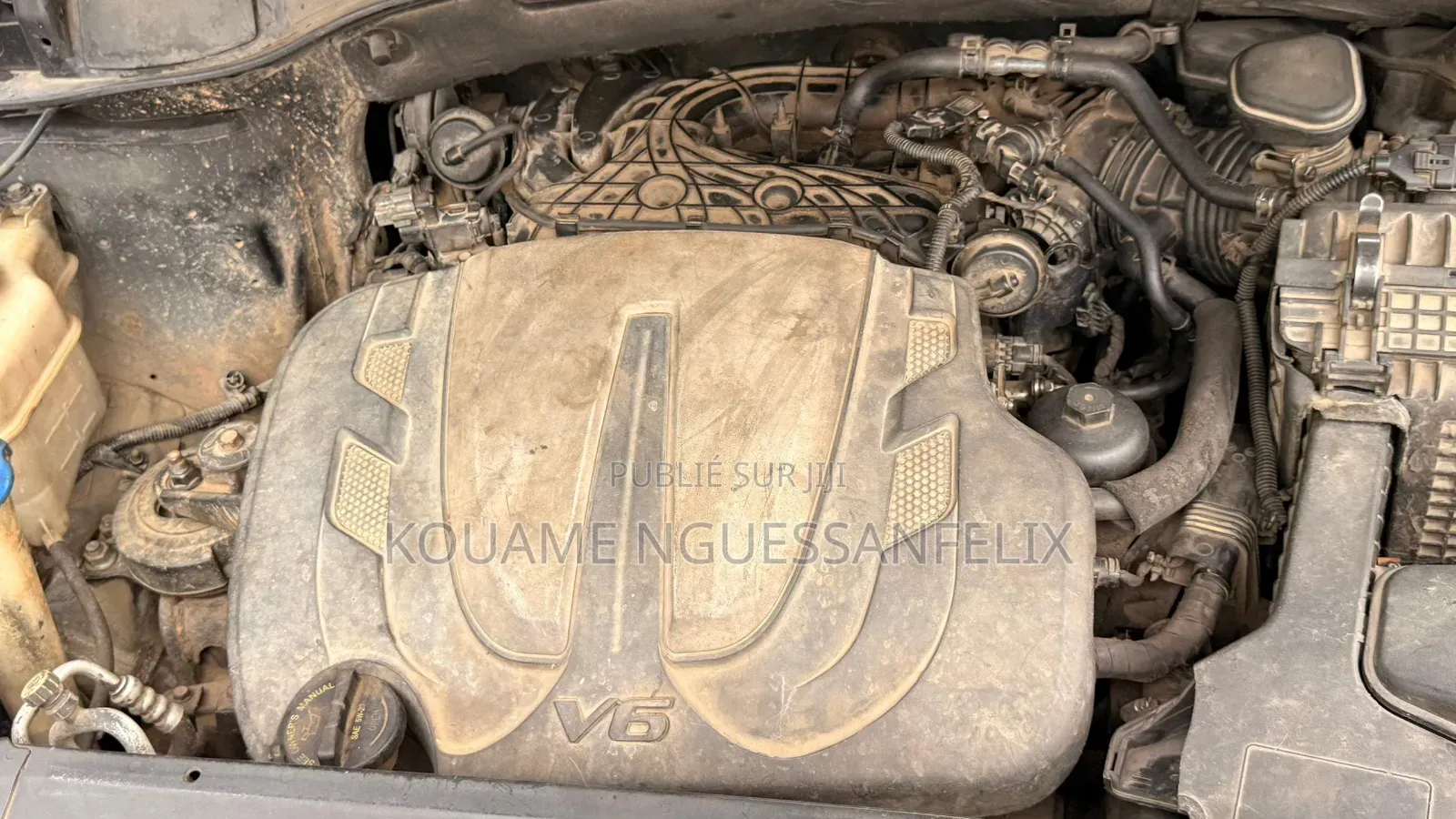 Hyundai Santa Fe 2013 Blanc