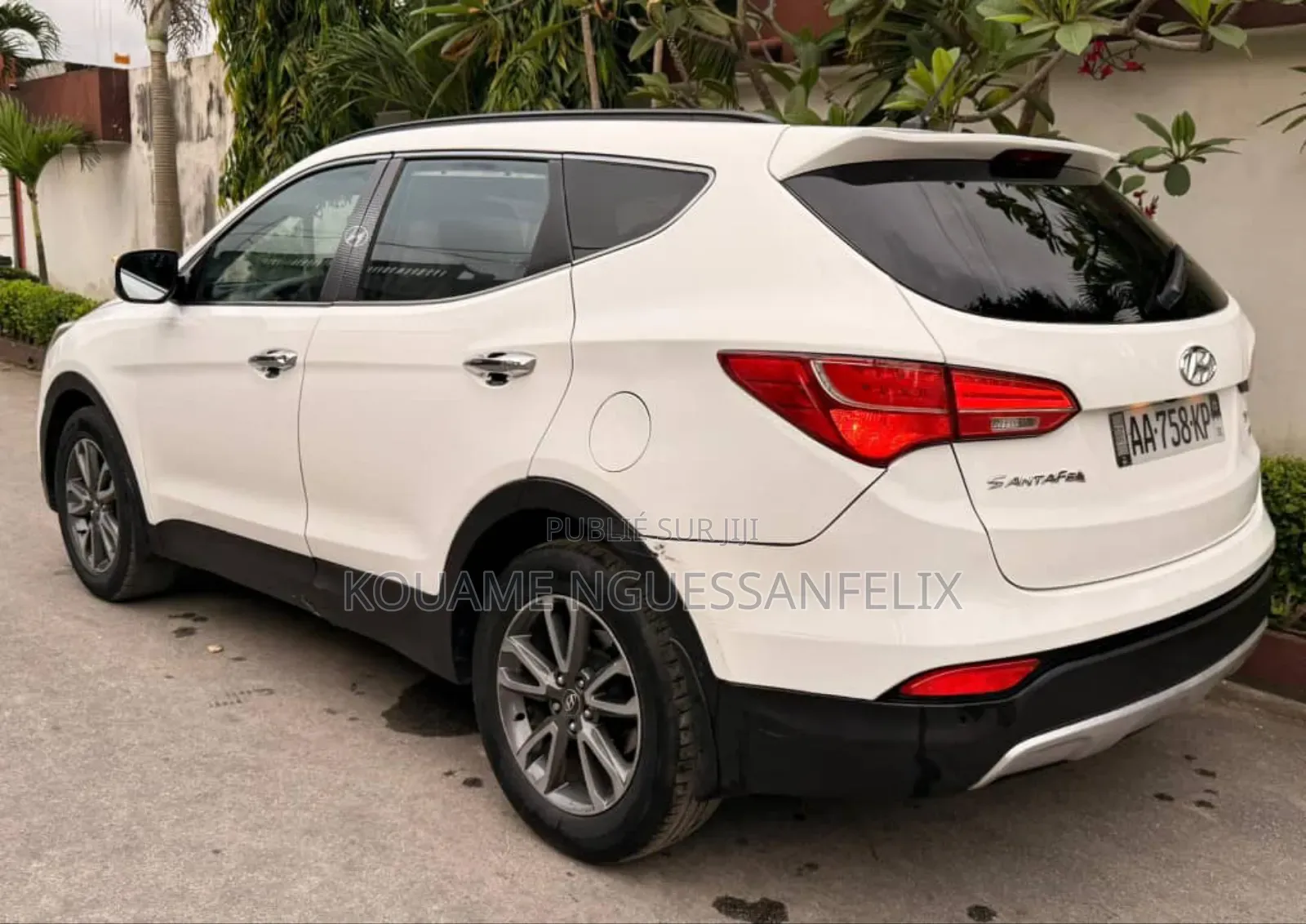 Hyundai Santa Fe 2013 Blanc