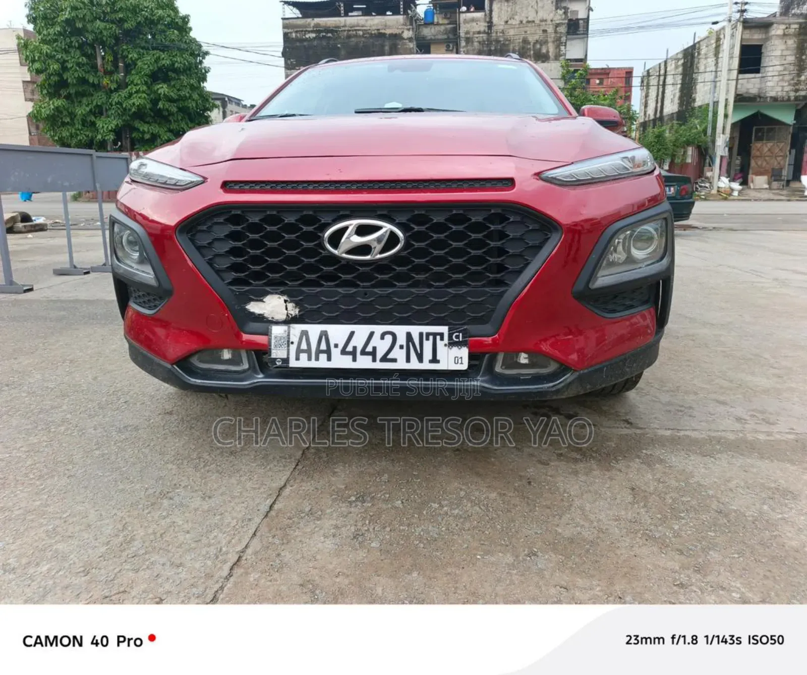 Hyundai Kona 2019 Rouge