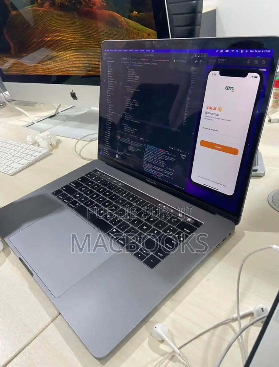 Ordinateur portable Apple MacBook Pro 2019 16GB Intel Core i9 SSD 512GB