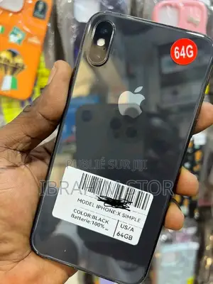Photo - Apple iPhone X 64 GB Black