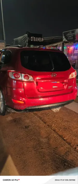 Hyundai Santa Fe SE 2010 Rouge