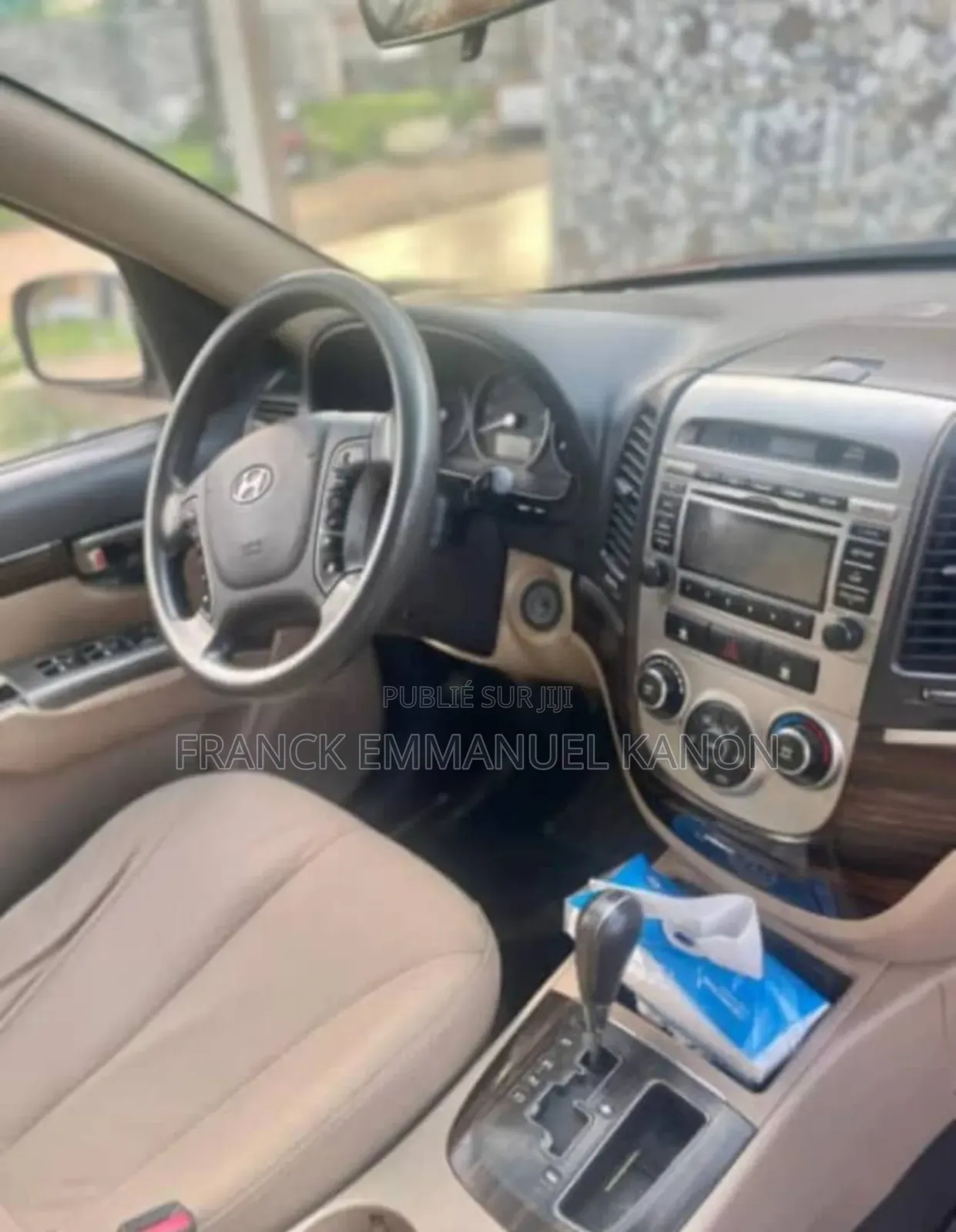 Hyundai Santa Fe SE 2010 Rouge