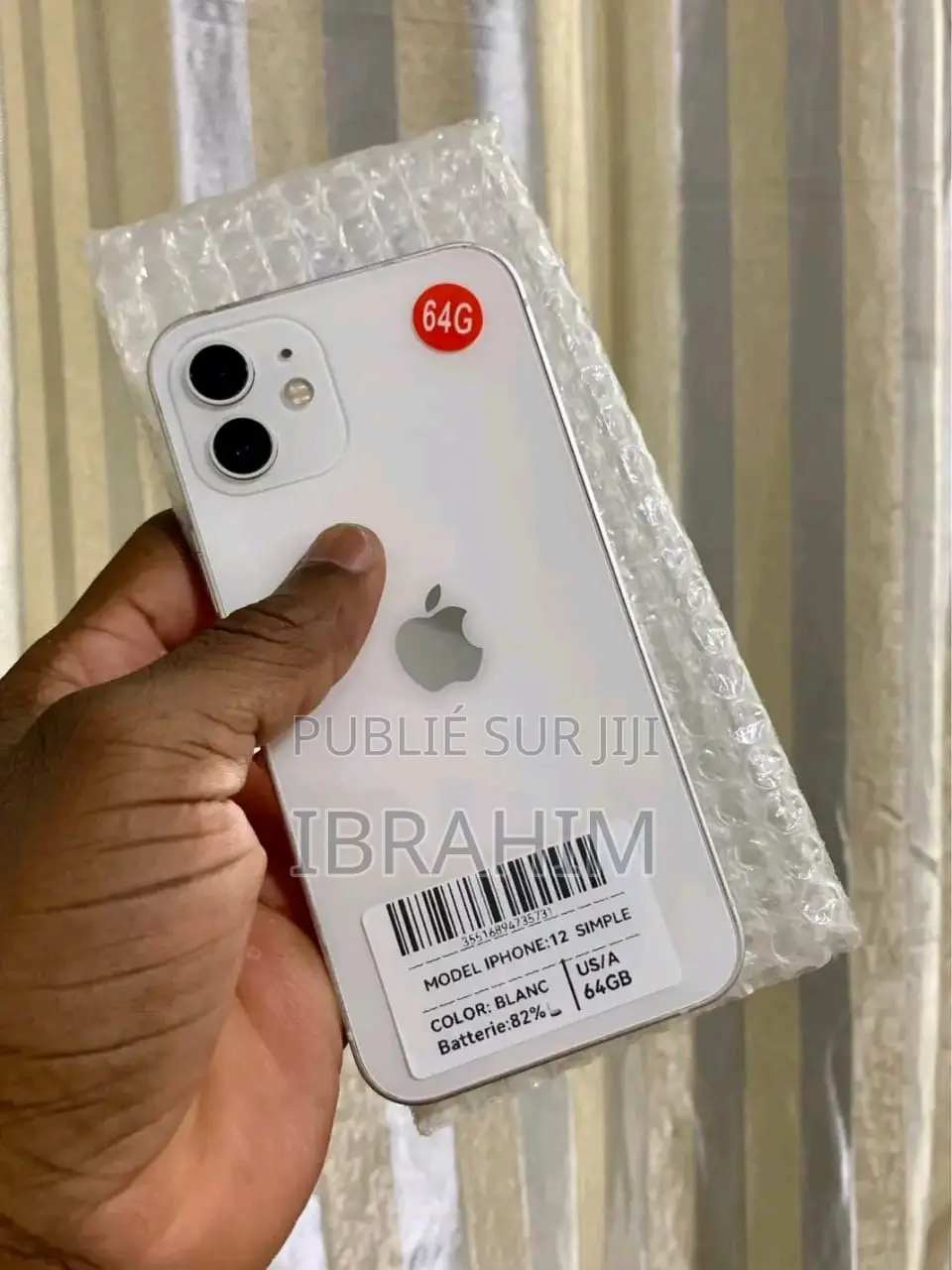 Apple iPhone 12 64 GB Blanc