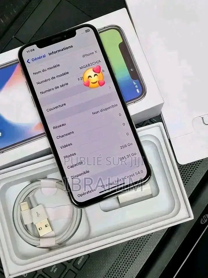 Apple iPhone X 256 GB Blanc