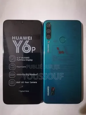 New Huawei Y6p 64 GB Blue
