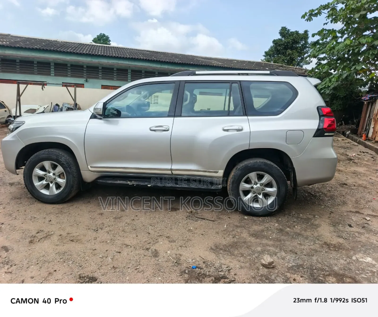 Toyota Land Cruiser Prado 2011 Gris