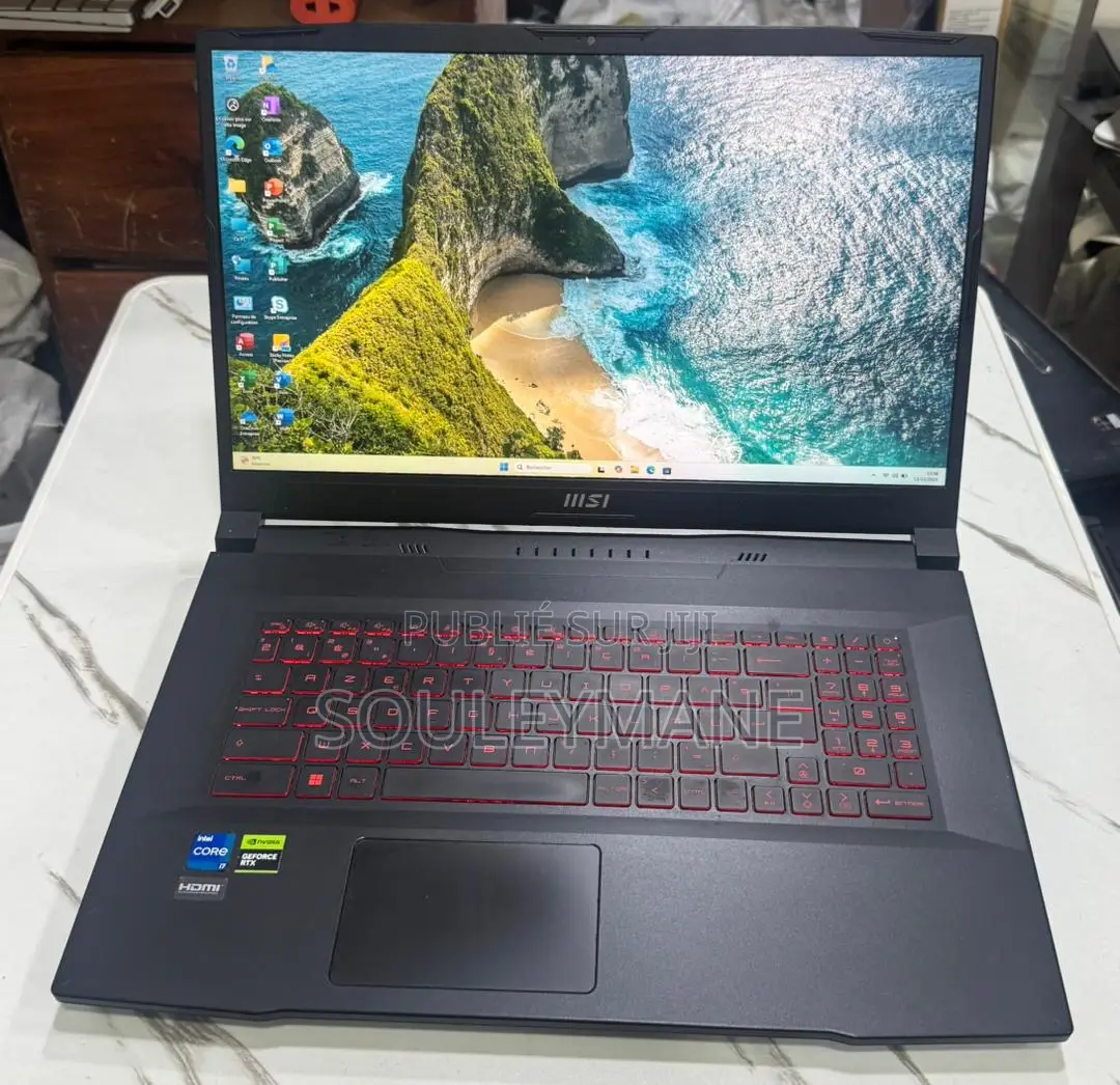 Ordinateur Portable MSI Katana GF76 16GB Intel Core I7 SSD 512GB