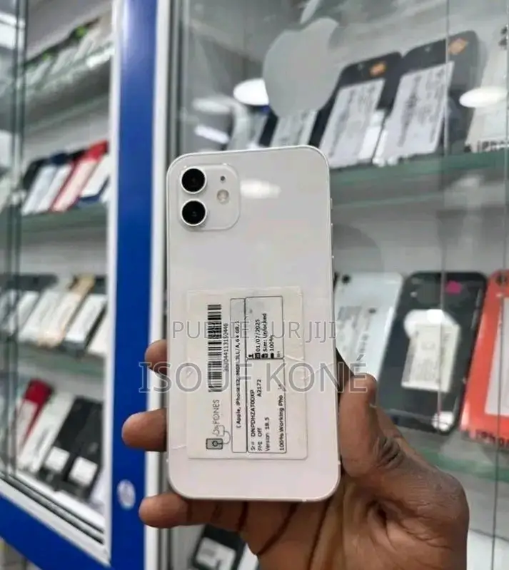 New Apple iPhone 12 256 GB Blanc