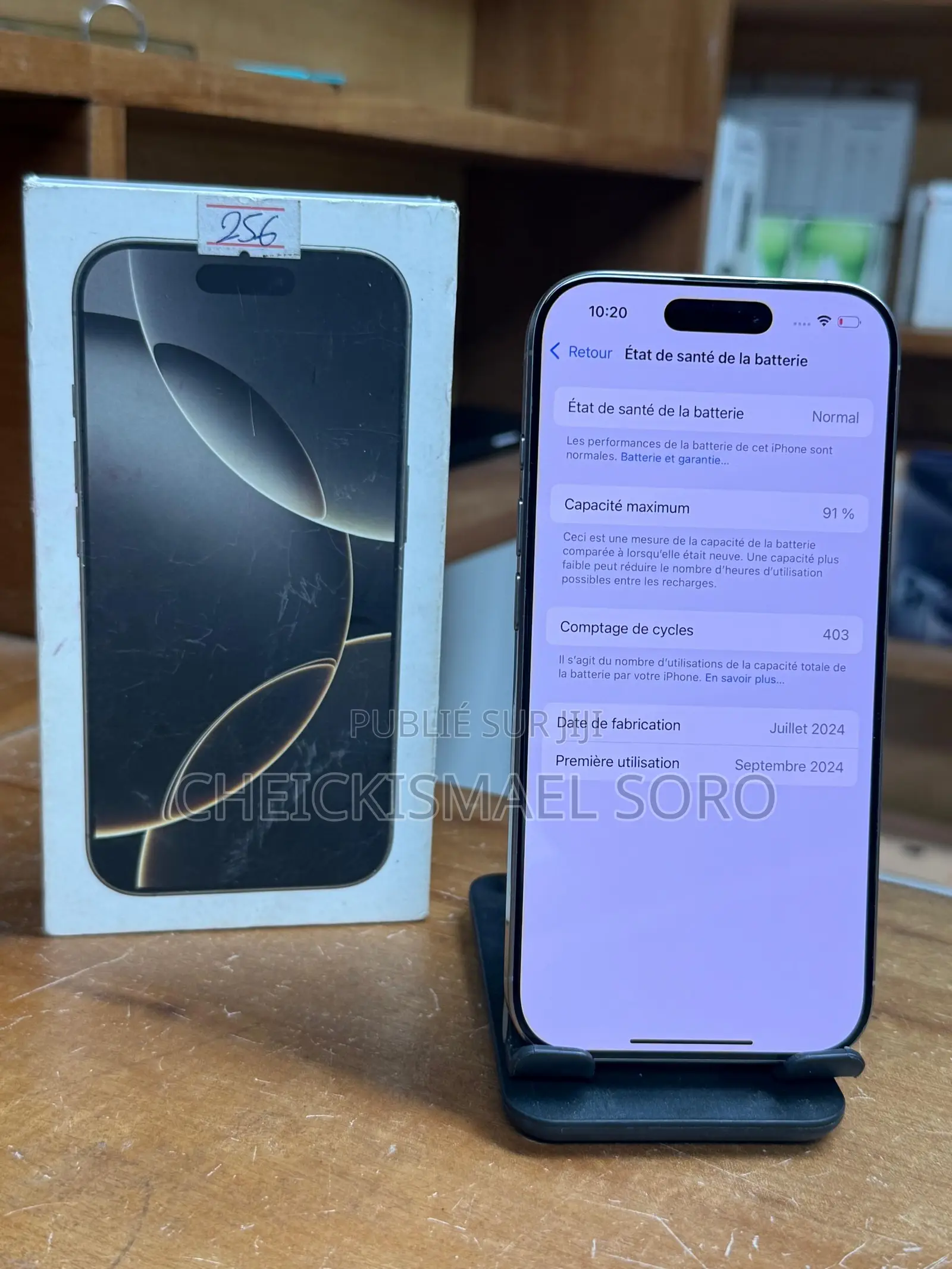 Apple iPhone 16 Pro 256 GB Gris