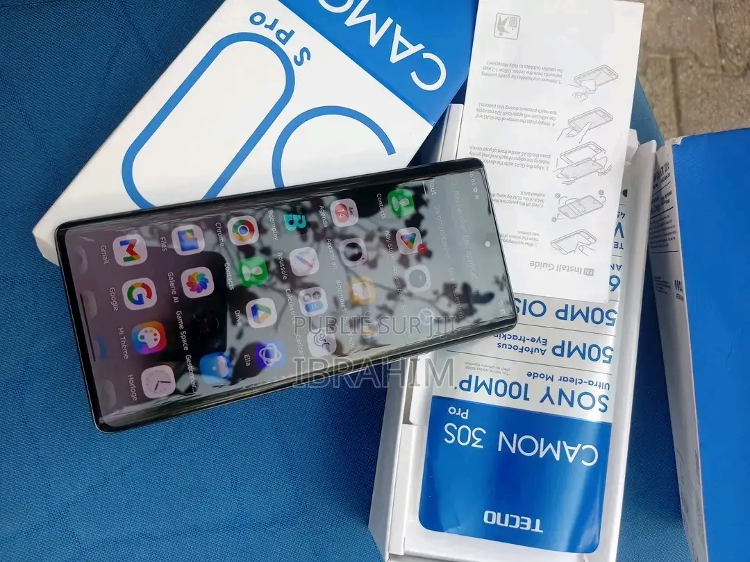 Tecno Camon 30S Pro 256 GB Black