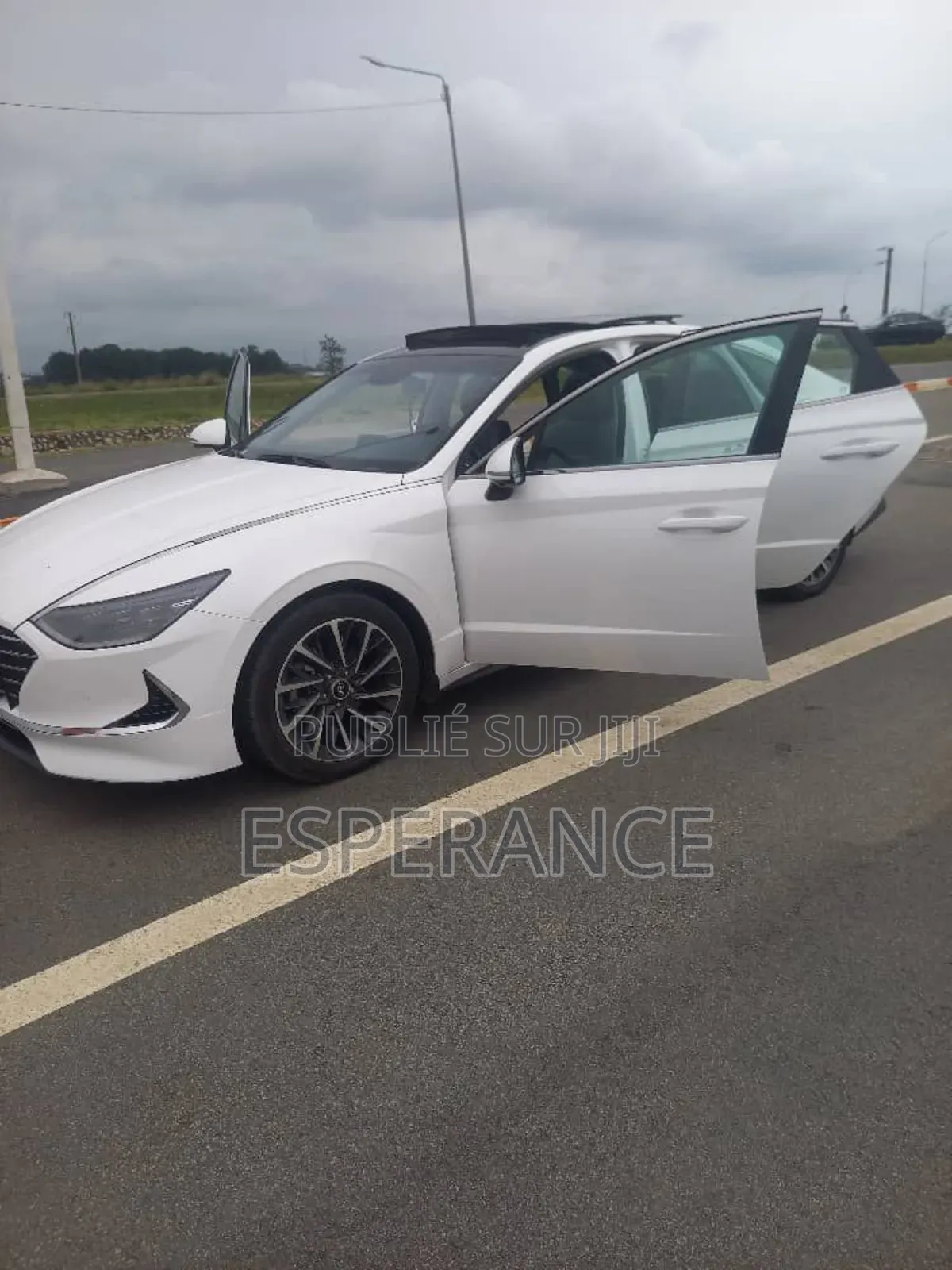 Hyundai Sonata 2020 Blanc cassé