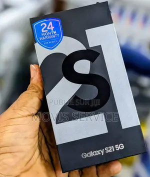 Photo - New Samsung Galaxy S21 5G 256 GB Black