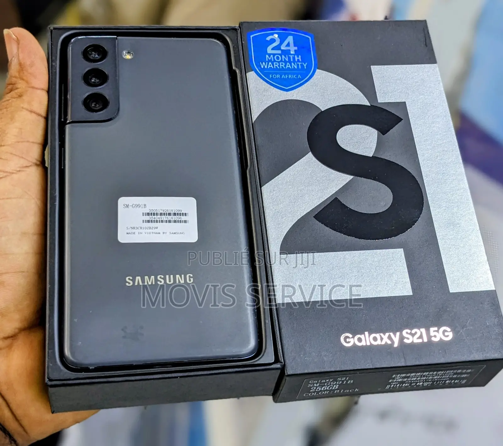 New Samsung Galaxy S21 5G 256 GB Black