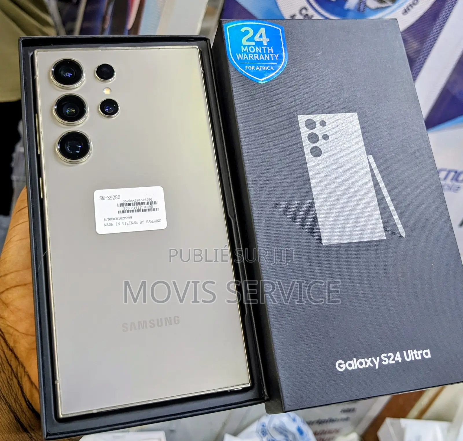 New Samsung Galaxy S24 Ultra 256 GB Argenté