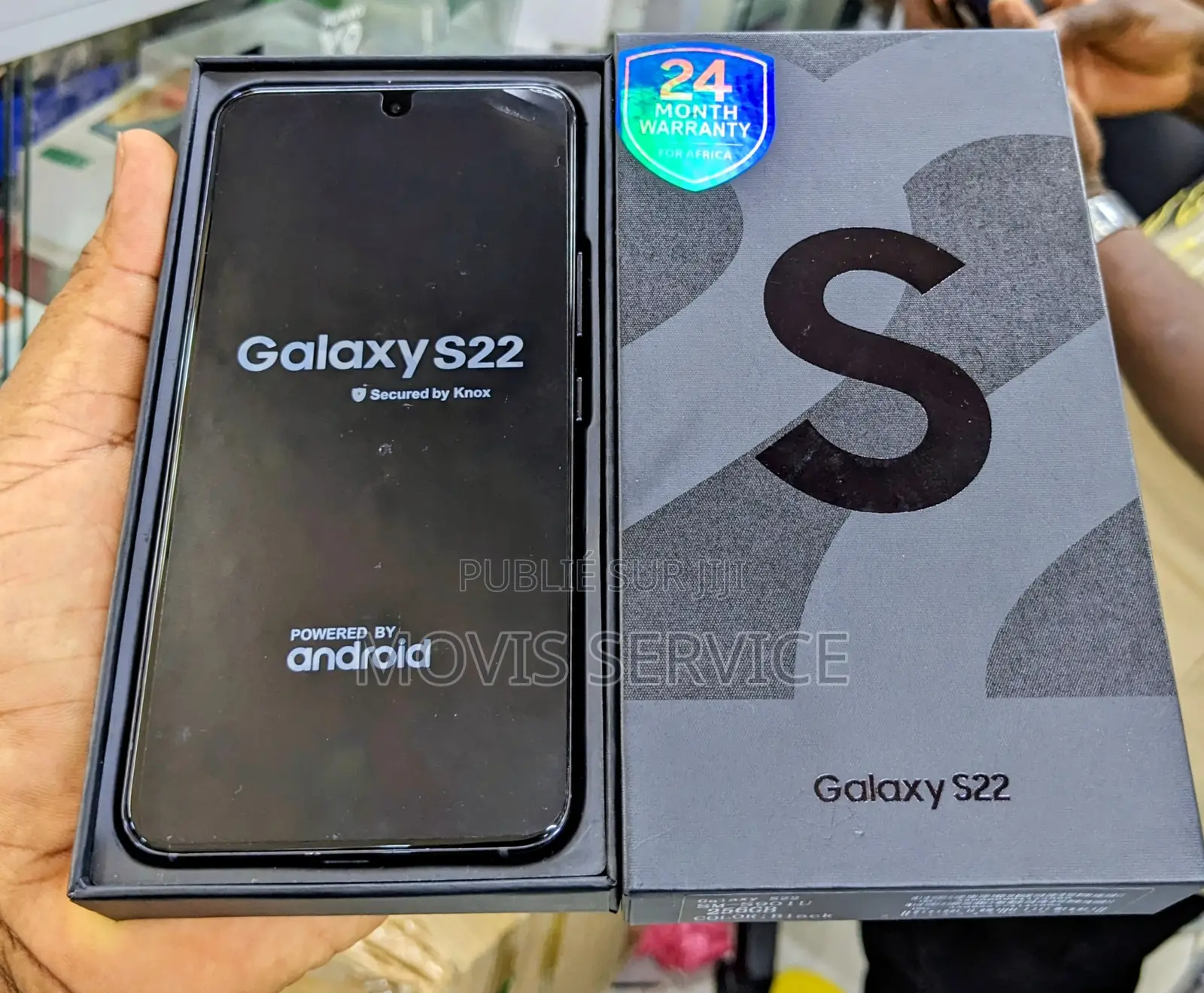 New Samsung Galaxy S22 5G 256 GB Black