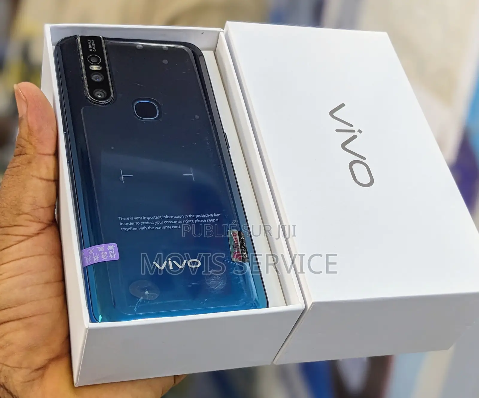 New Vivo V15 256 GB Blue