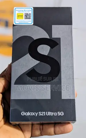 New Samsung Galaxy S21 Ultra 5G 256 GB Argenté