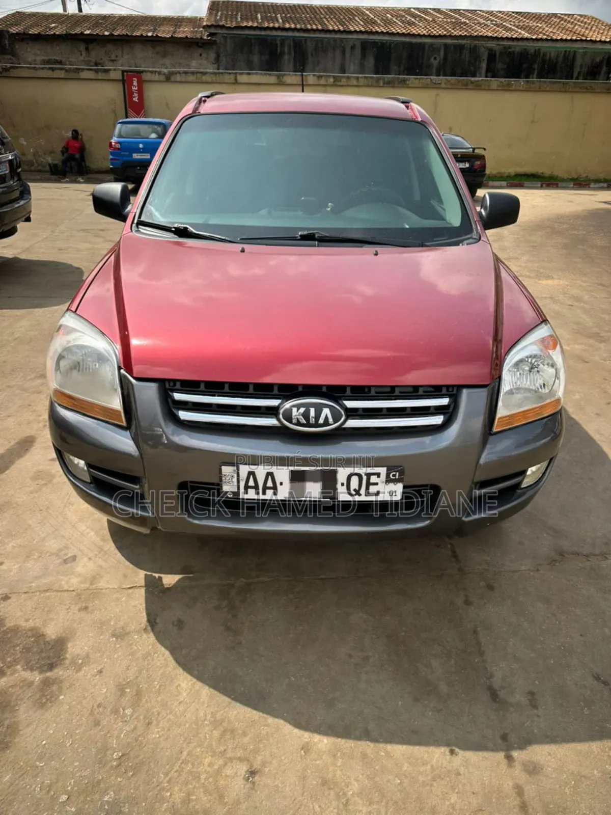 Kia Sportage 2007 Rouge