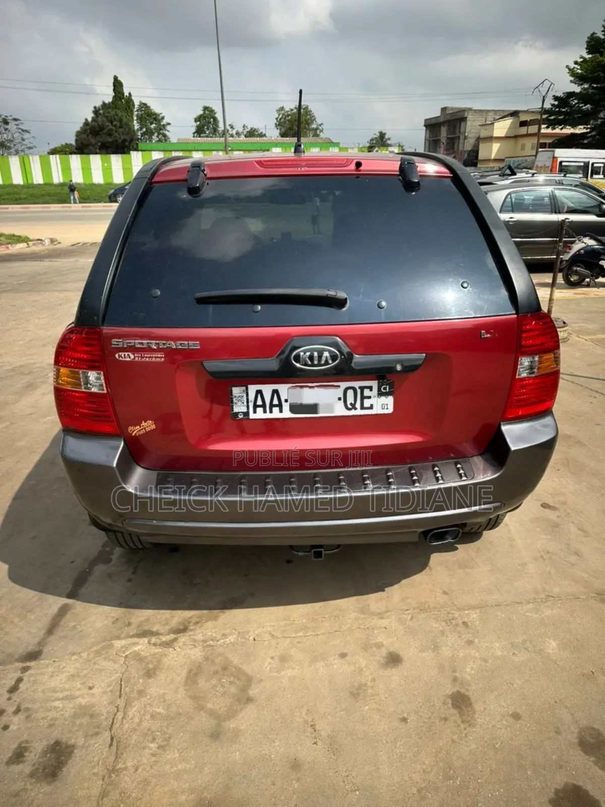 Kia Sportage 2007 Rouge