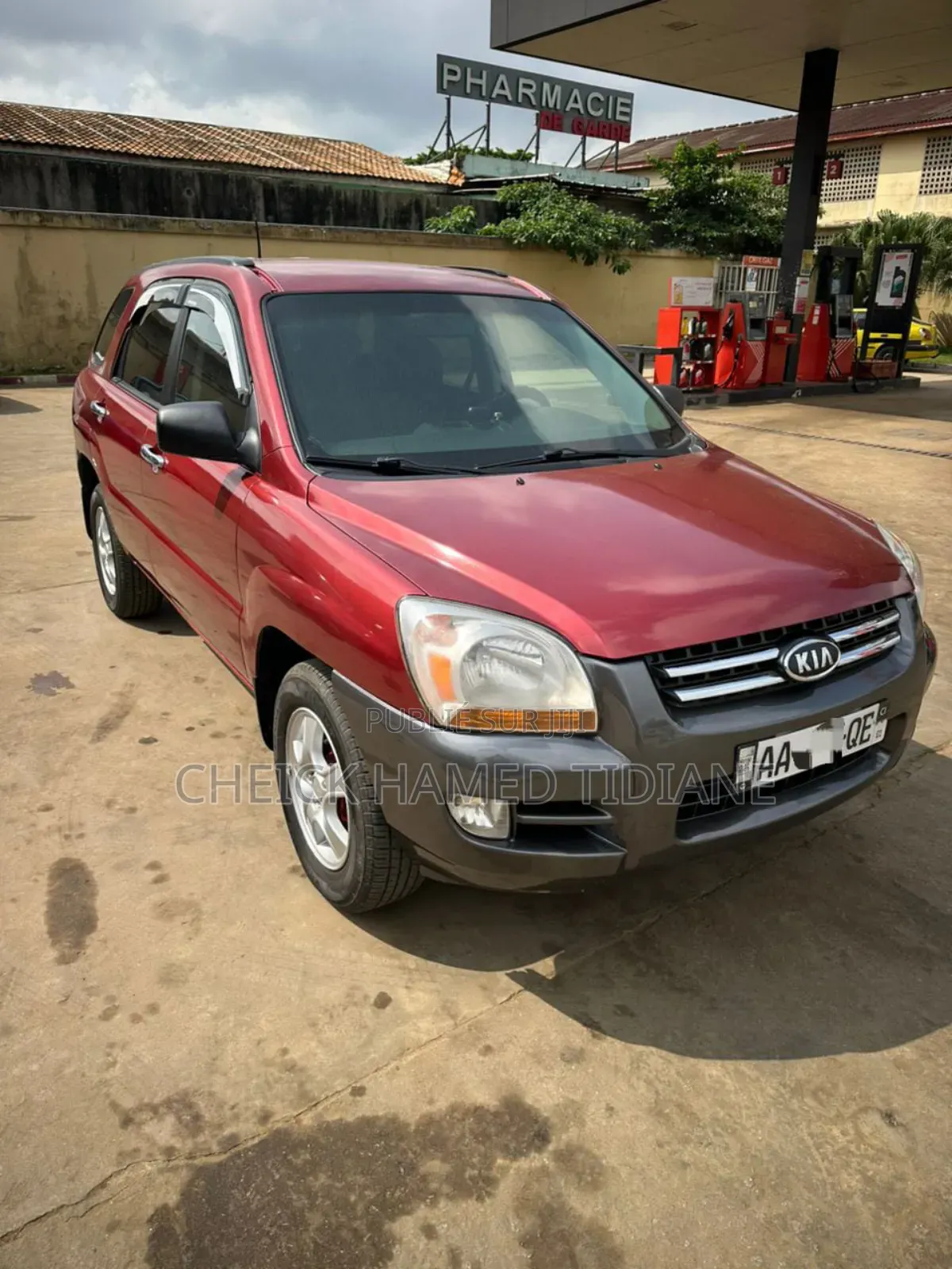 Kia Sportage 2007 Rouge