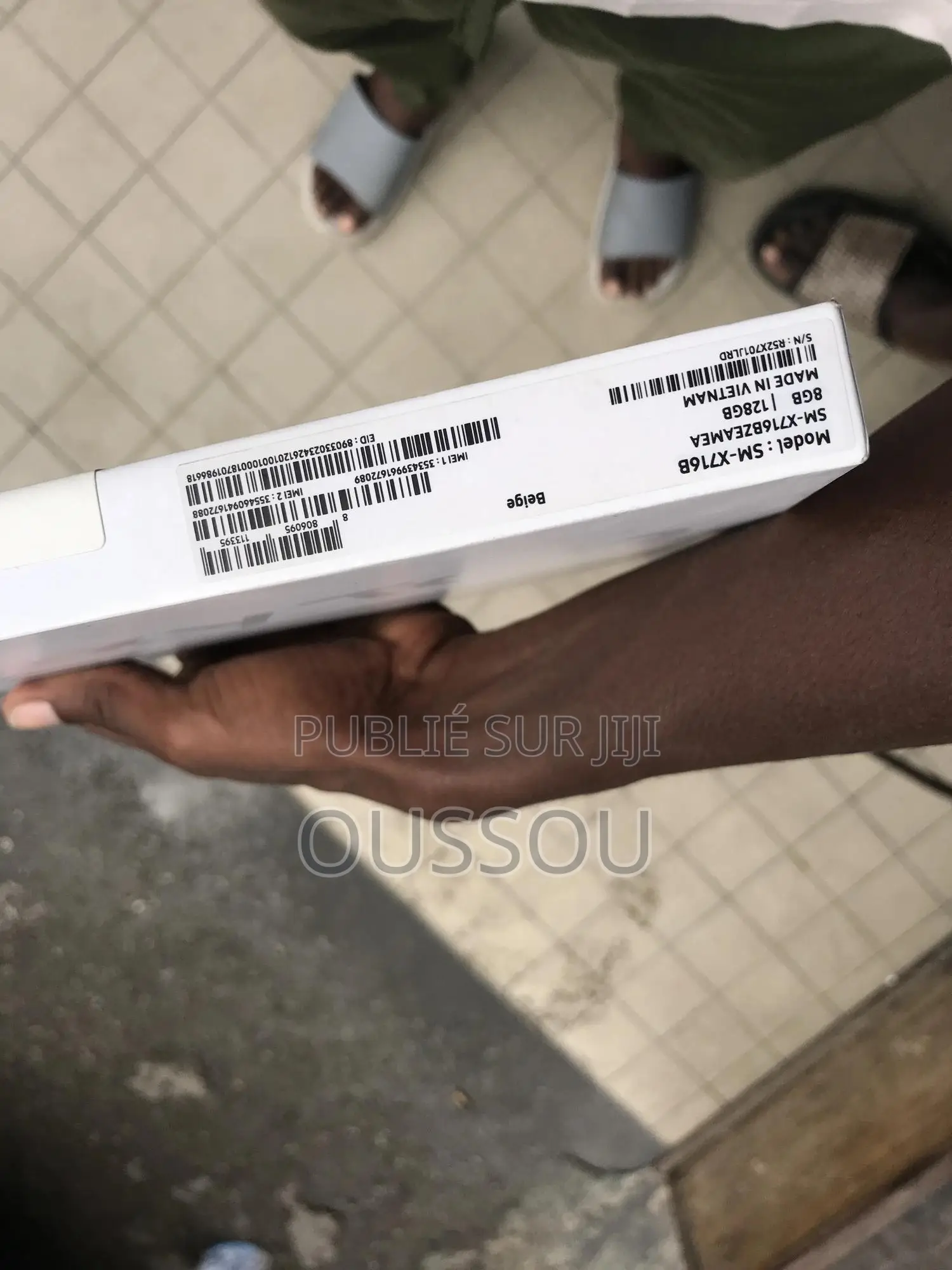 New Samsung Galaxy S9 128 GB Argenté