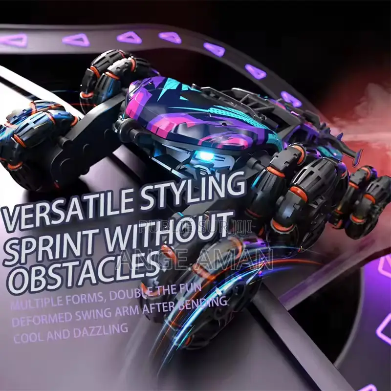 Voiture Télécommandée Cascadeuse Rc 4x4 (Roues Mecanum)