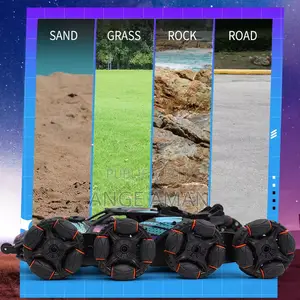 Voiture Télécommandée Cascadeuse Rc 4x4 (Roues Mecanum)