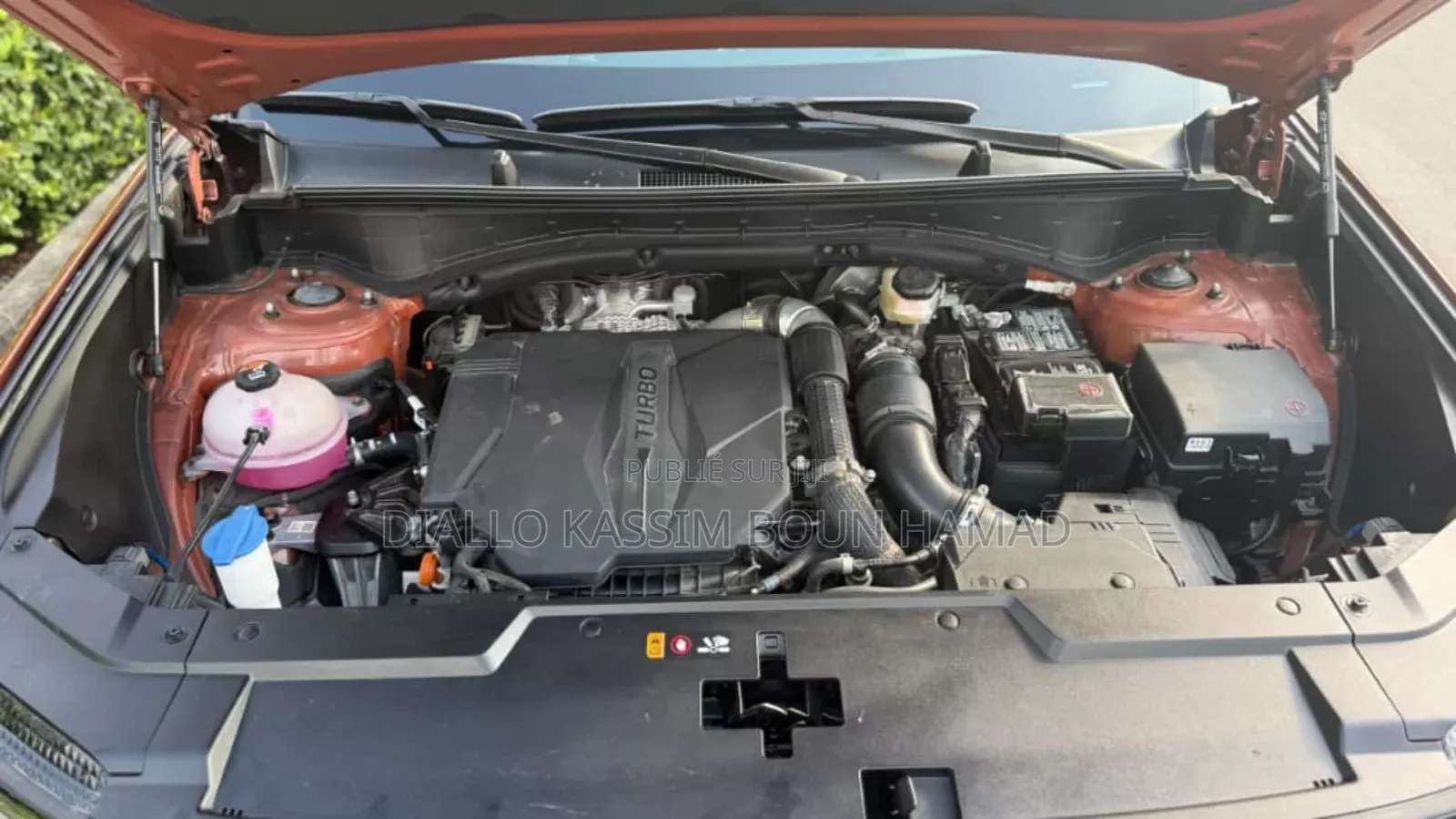 Hyundai Santa Fe 2025 Orange