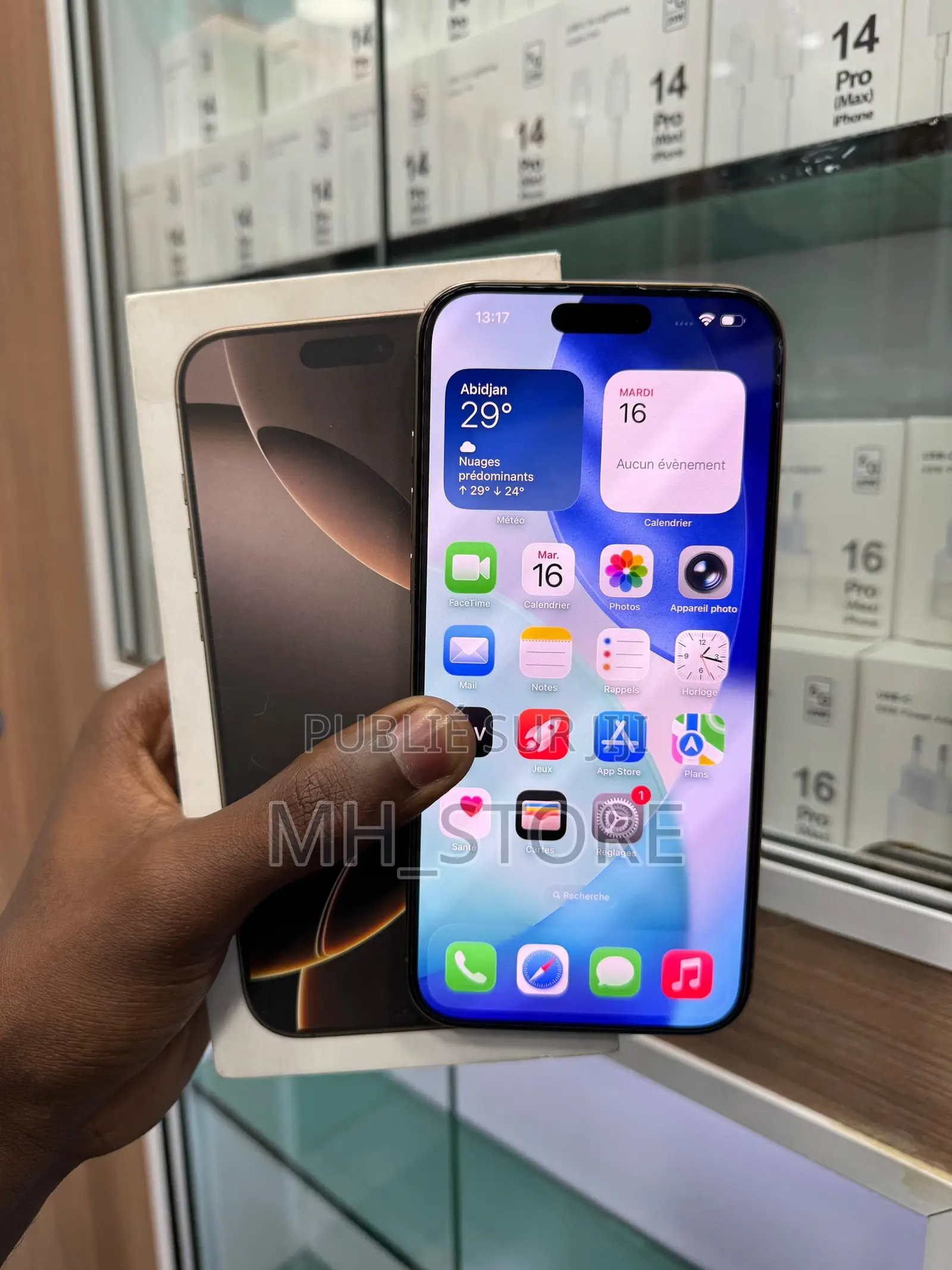 Apple iPhone 16 Pro Max 256 GB Or rose