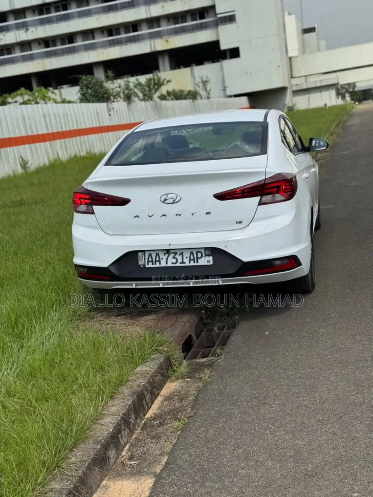 Hyundai Avante 2020 Blanc