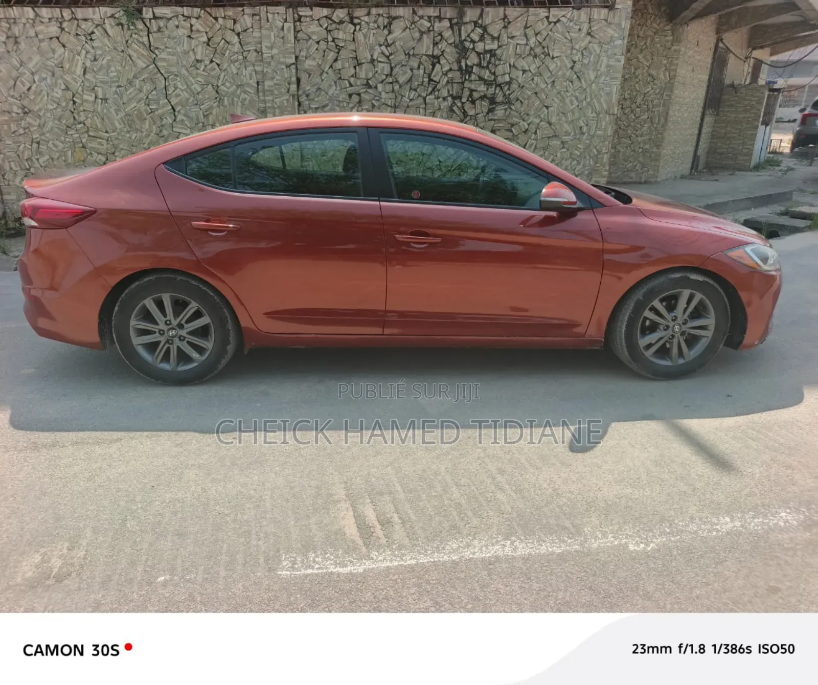 Hyundai Elantra 2017 Marron