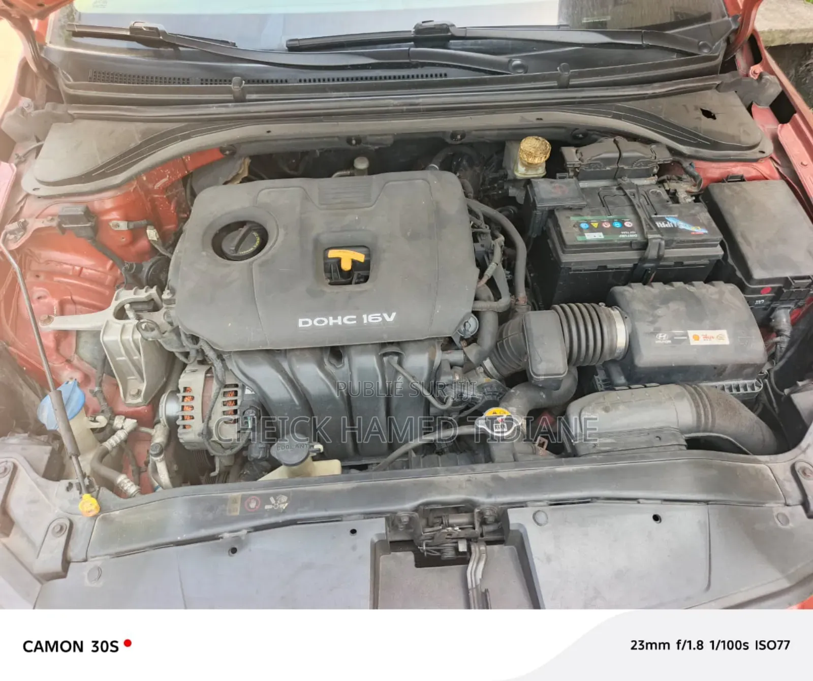 Hyundai Elantra 2017 Marron