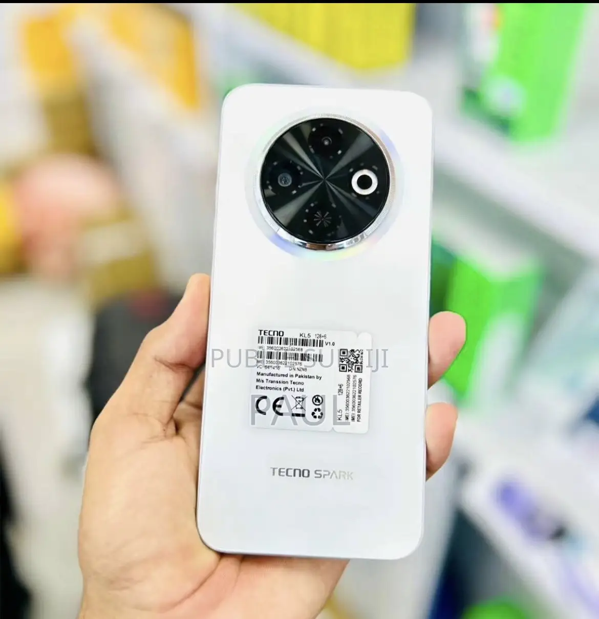 New Tecno Spark 30C 128 GB Black