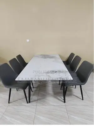 Photo - Table À Manger En Marbre De 6place