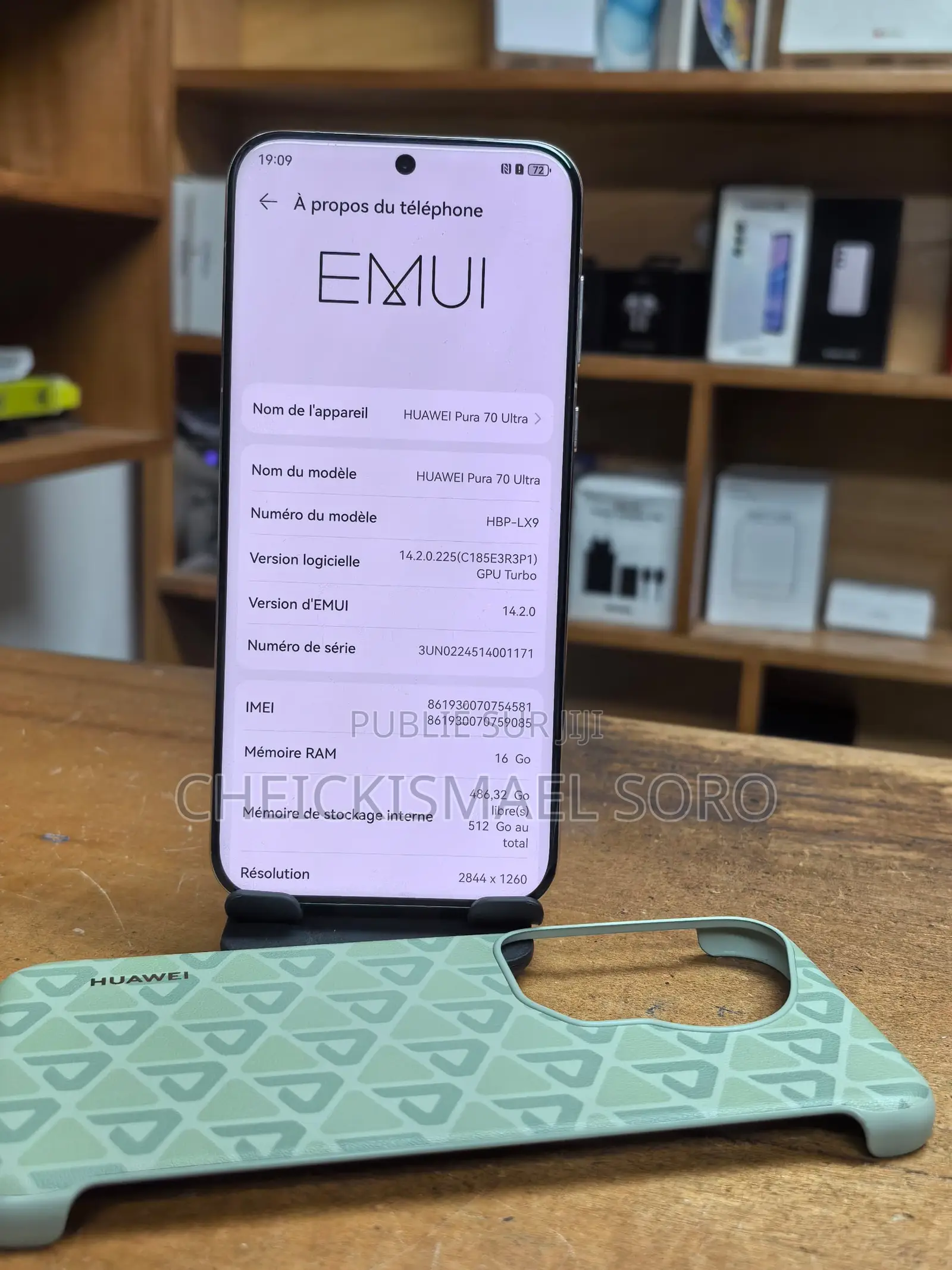 Huawei Pura 70 Ultra 512 GB Vert