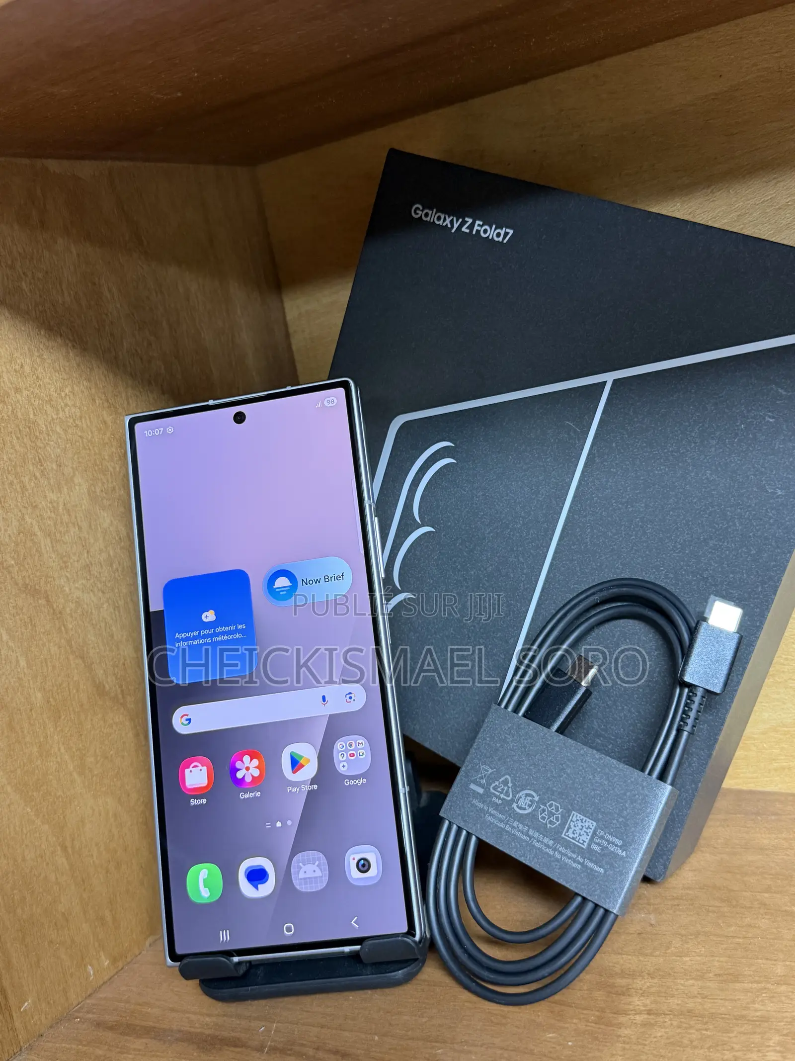 Samsung Galaxy Z Fold7 512 GB Argenté