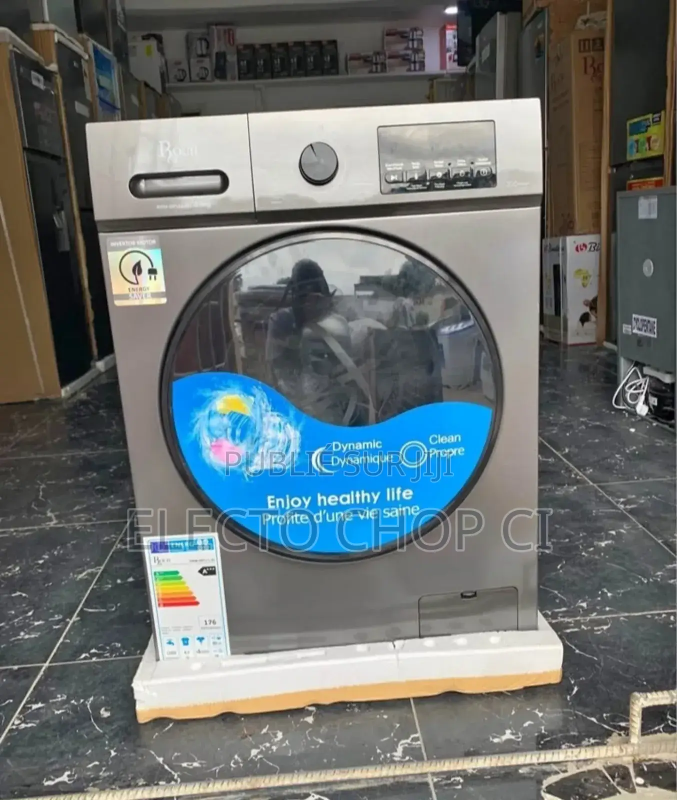 Machine a Laver Automatique Roch 8 Kg