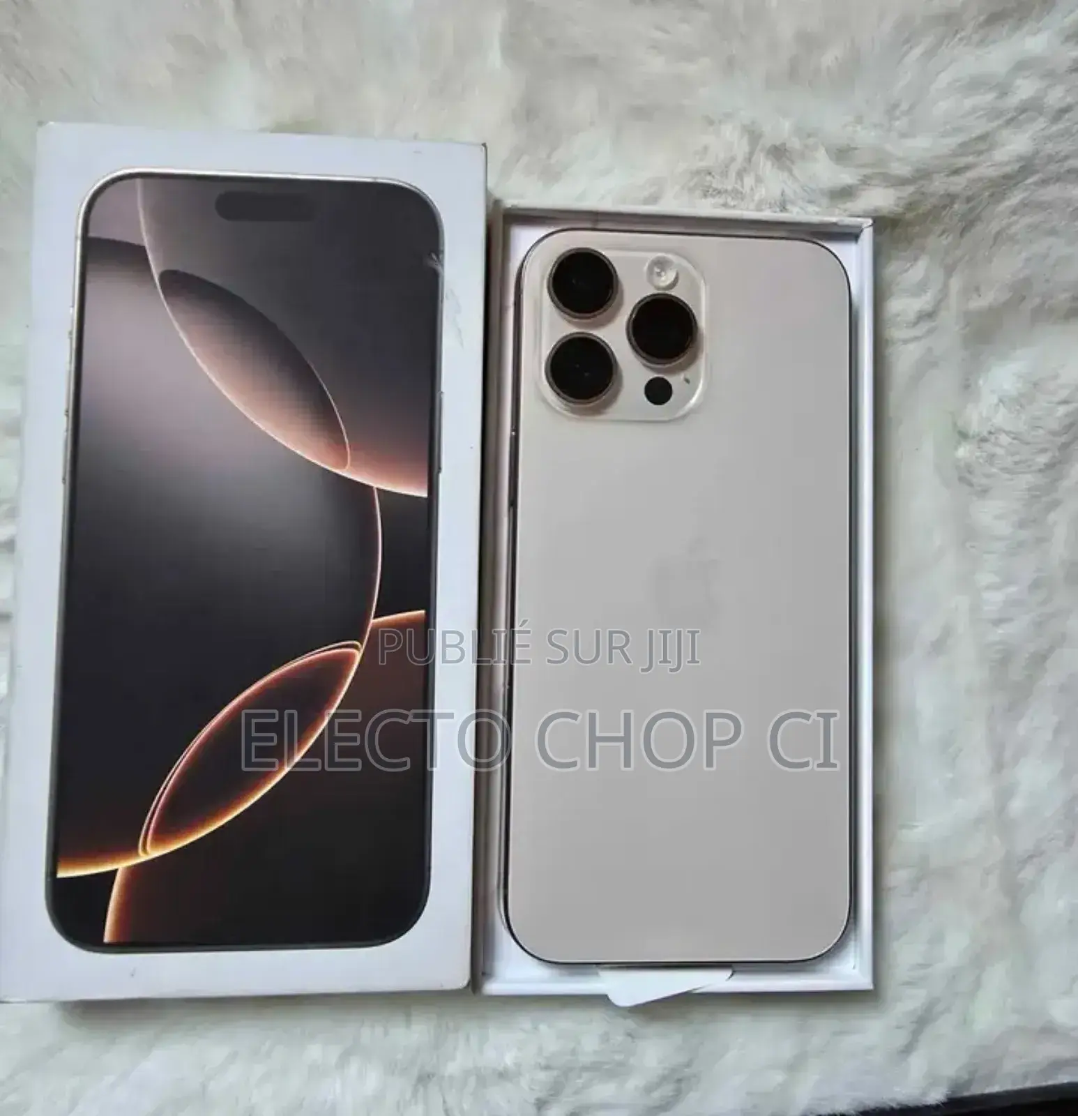 New Apple iPhone 16 Pro Max 256 GB Doré