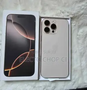 Photo - New Apple iPhone 16 Pro Max 256 GB Doré