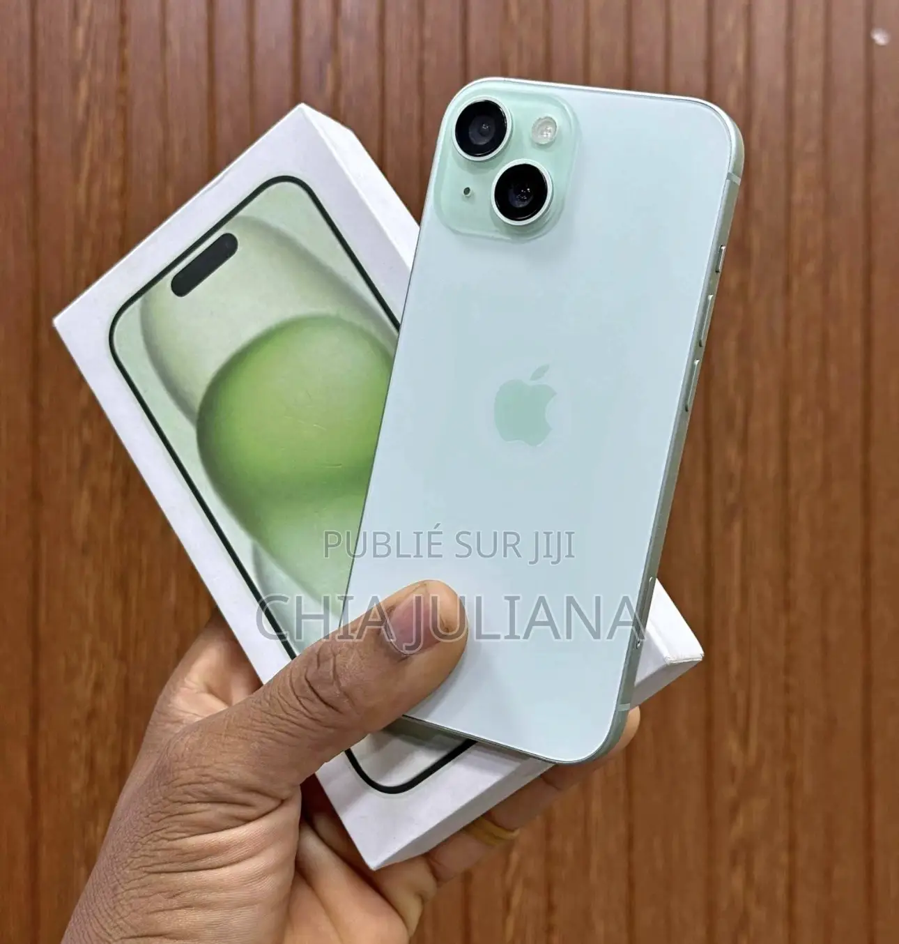 New Apple iPhone 15 256 GB Vert