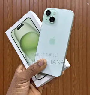 New Apple iPhone 15 256 GB Vert