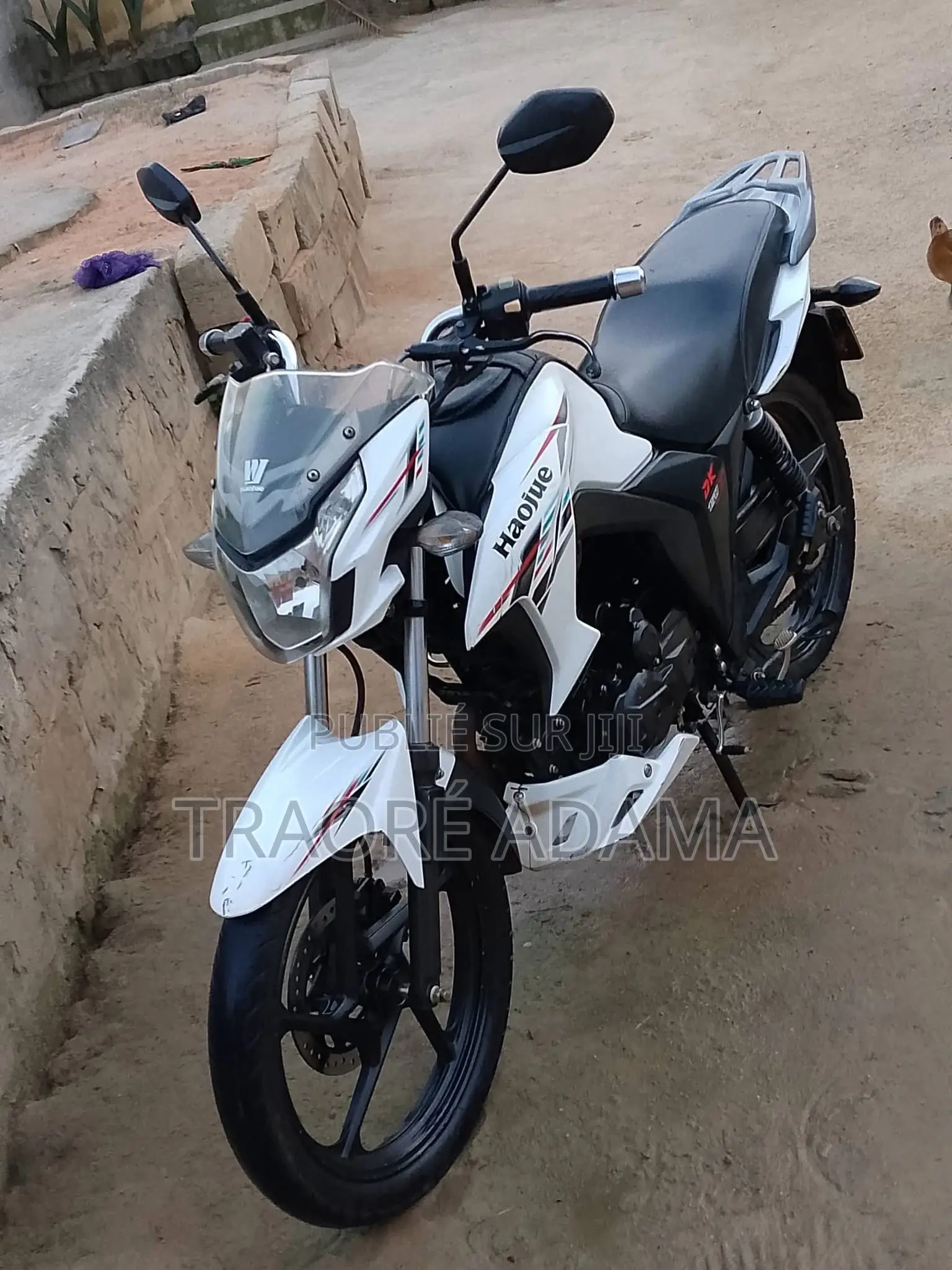 New Haojue DK150 2019 Blanc